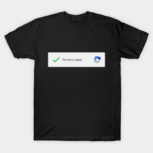 Robot Denier for Hackers and Website Surfers T-Shirt